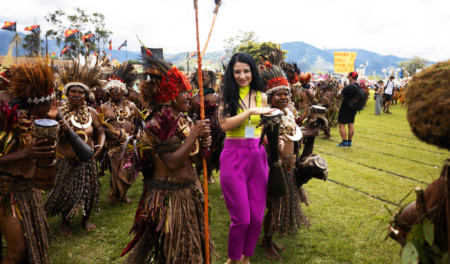 2023 Goroka Show Tourist Cultural Performers Papua New Guinea