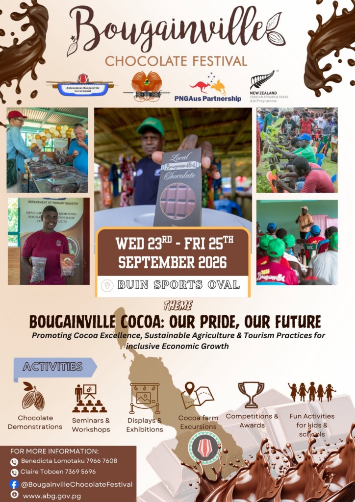 2026 Bougainville Chocolate Festival