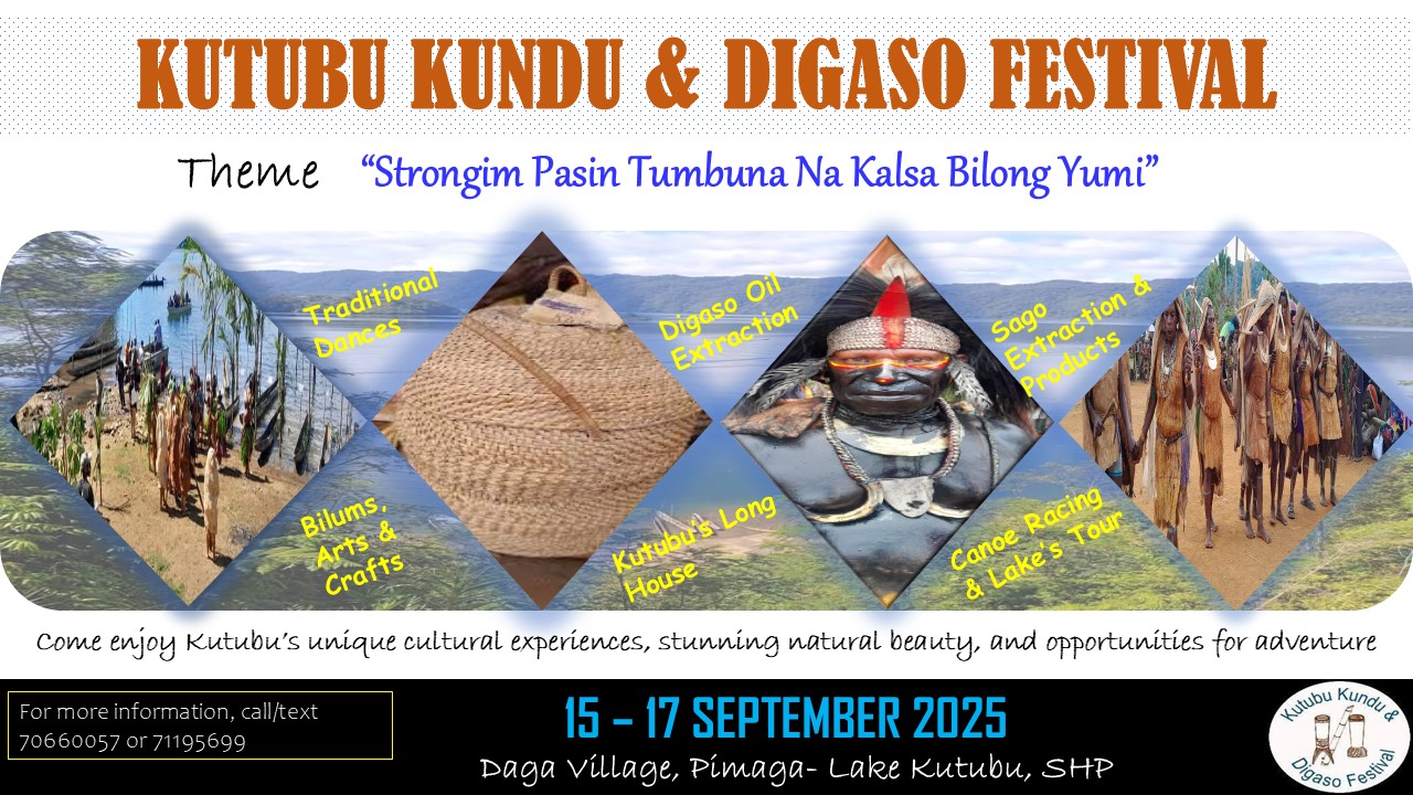 Sep 15 17 2025 Kutubu Kundu Digaso Festival