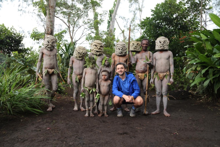 Visiting the Asaro Mudment in the Eastern Highlands Province