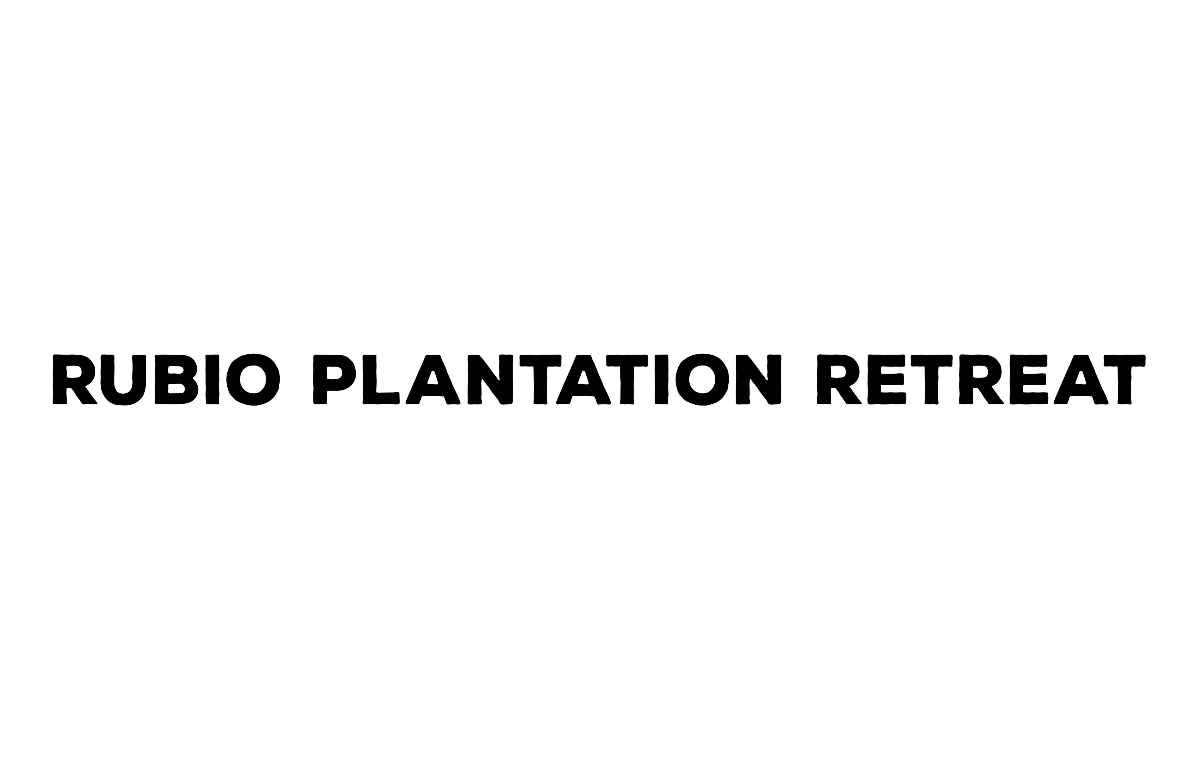 Rubio Plantation Retreat Logo
