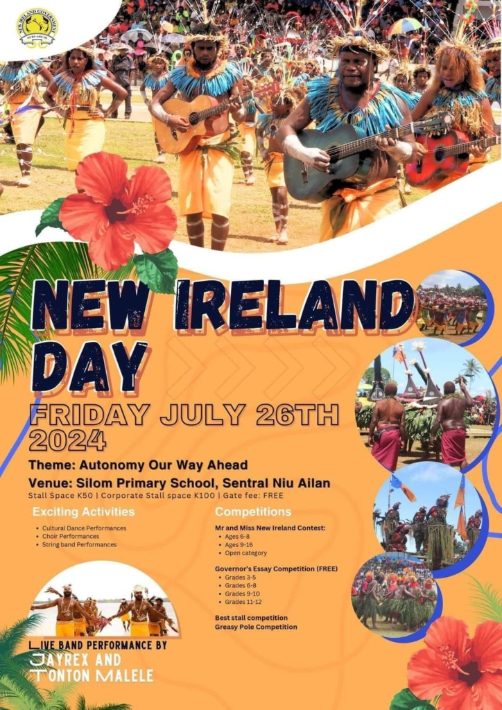New Ireland Day 2024 Poster