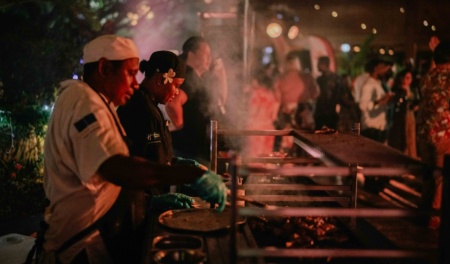 Chefs In Action At Faya Haus Launch