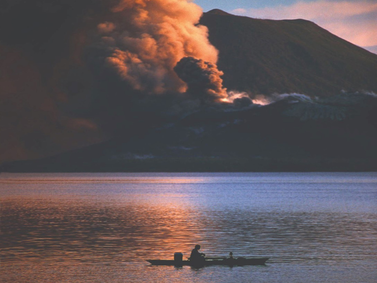 Mt. Tavurvur, Rabaul, East New Britain Province