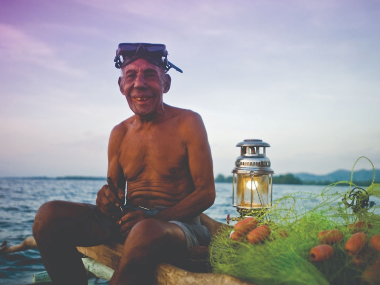 Elder Fisherman From Bilbil Village