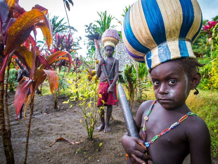 Initiated Boys Wearing The ‘upe’