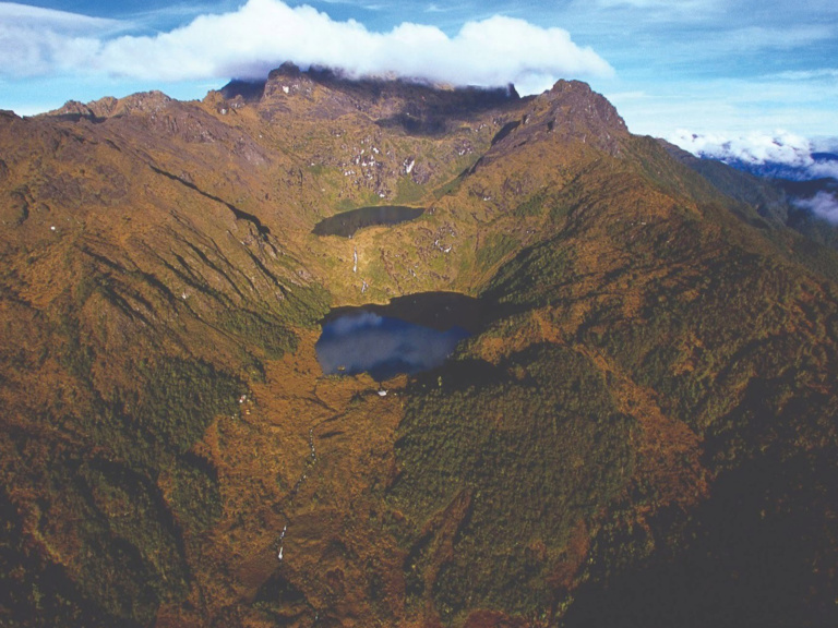 Lake Piunde And Lake Aunde