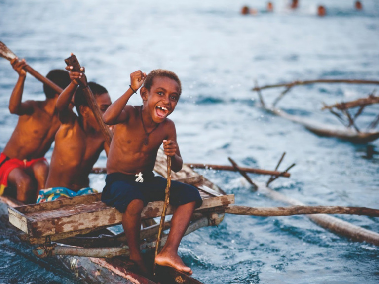 Life Along The Sepik River At Dusk4