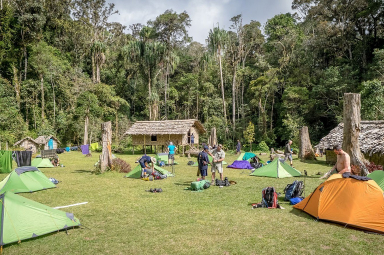 Menari Campsite, Kokoda Trail