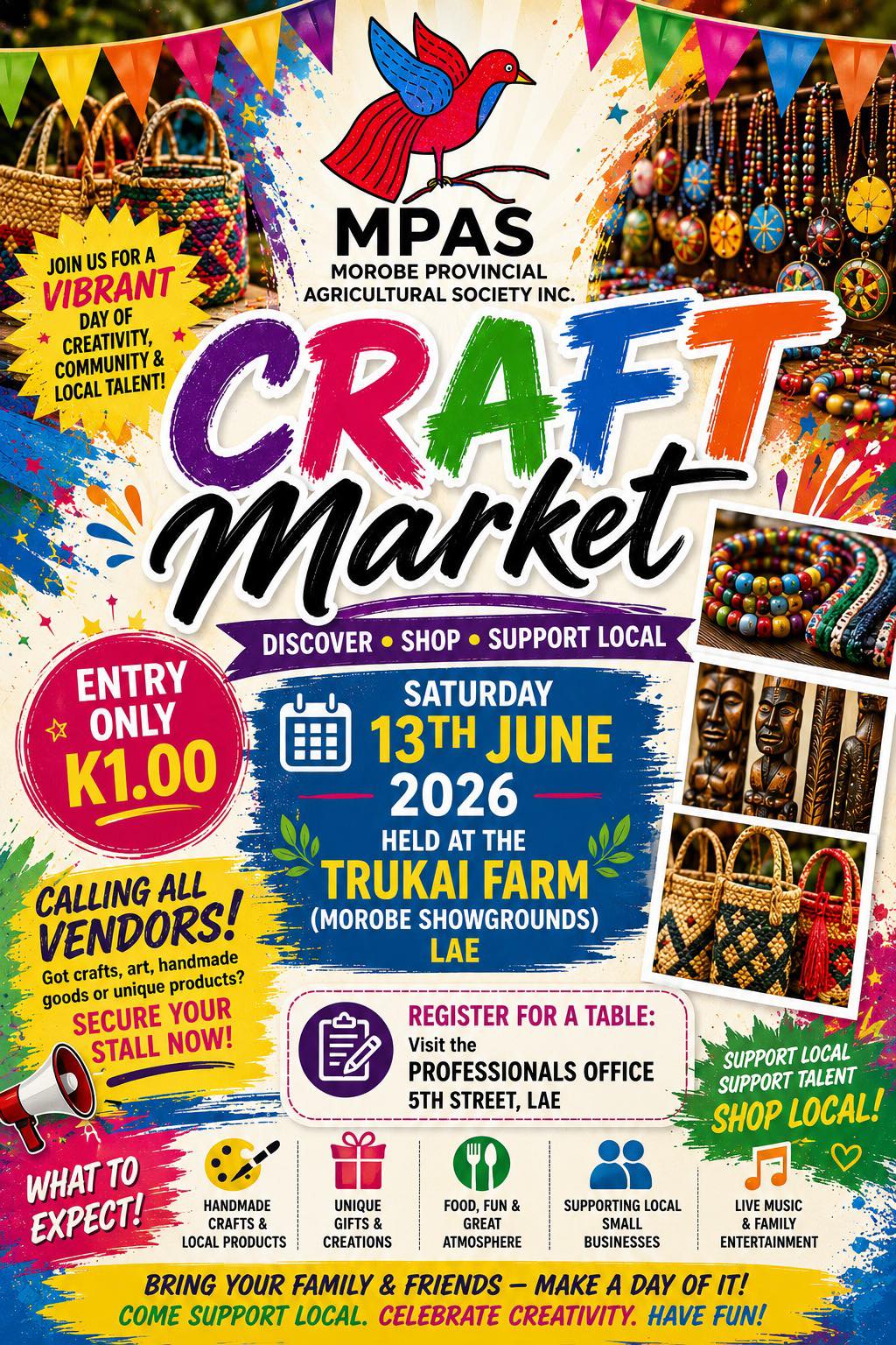 Mpas 2026 June Craft Market