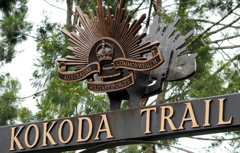 Kokoda Trail Monument, Ower’s Corner, Central Province