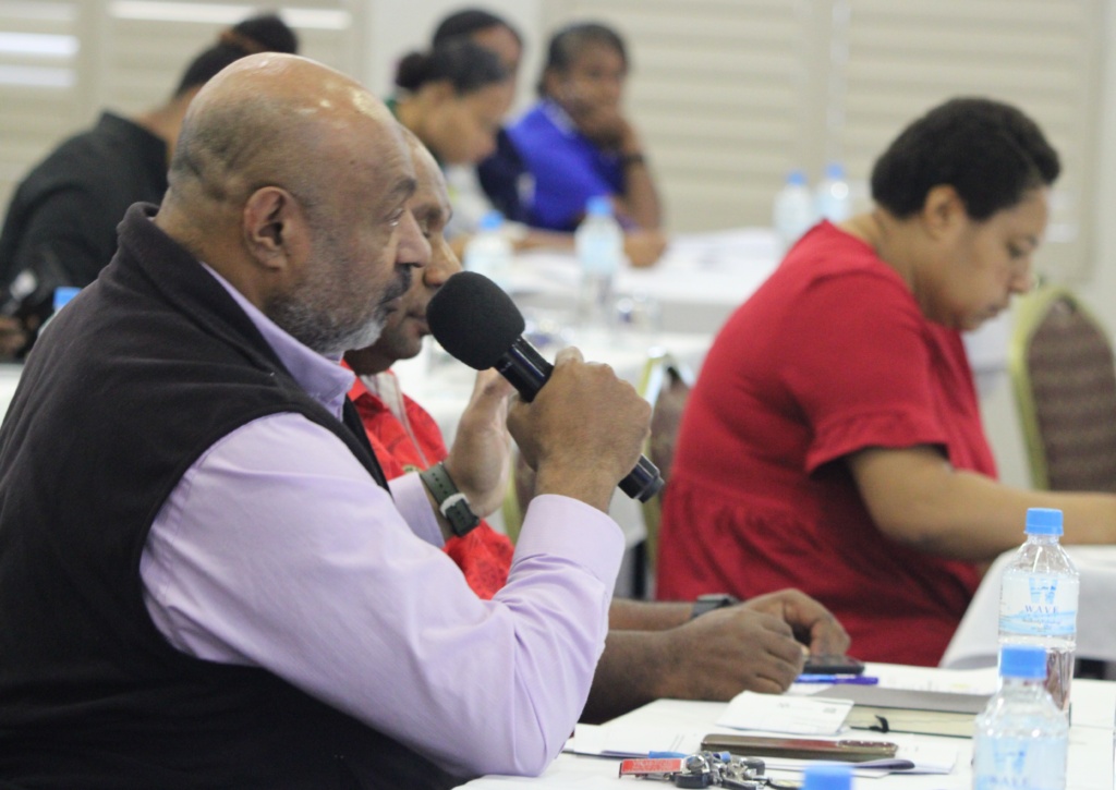 4. Pngtpa Executive Manager For Partnership & Product Development, Mr Kennewton Kennedy, Briefing The Participants