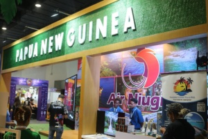 Air Niugini Papua New Guinea Exhibit Travel Madness Show 1