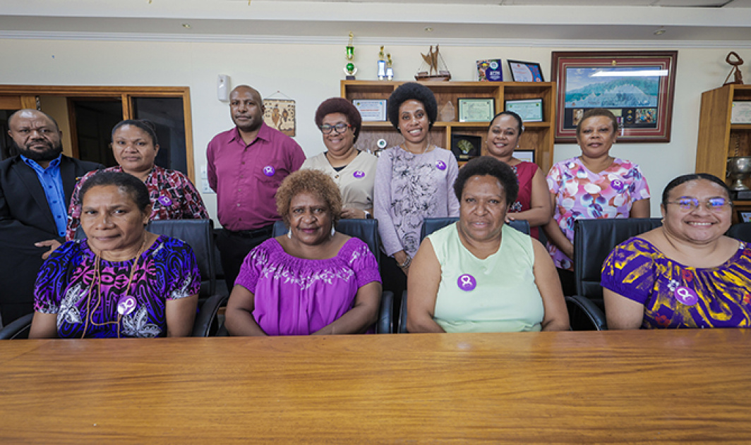 TPA Staff during 2025 International Women’s Day 2025 International Womens Day Papua New Guinea Tourism 2025 1